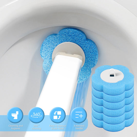 Disposable Toilet Brush Set – Easy & Hygienic Cleaning 🚽✨