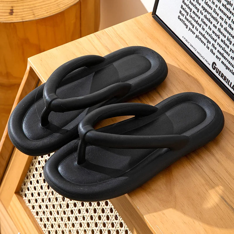 Cloud Platform Flip Flops – Comfy & Stylish Summer Slippers ☁️🏖️