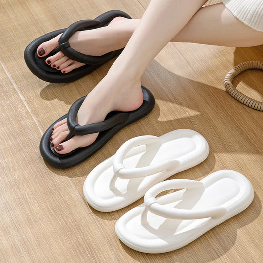 Cloud Platform Flip Flops – Comfy & Stylish Summer Slippers ☁️🏖️