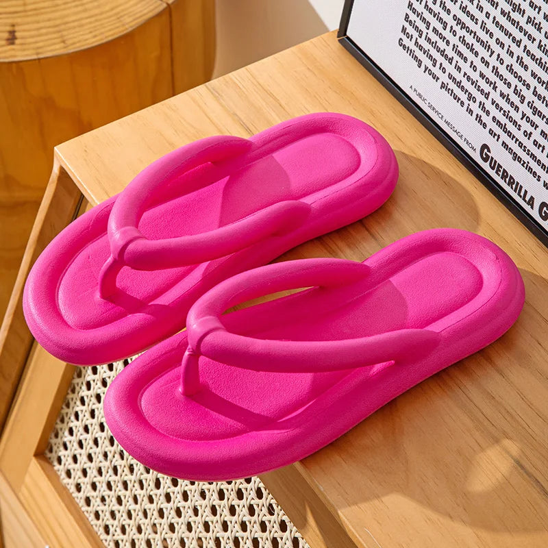 Cloud Platform Flip Flops – Comfy & Stylish Summer Slippers ☁️🏖️