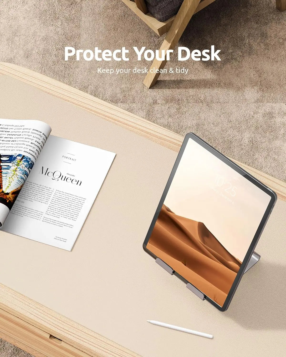 Large Mouse Pad,Office Desk Mat – Laptop Protector 🖥️