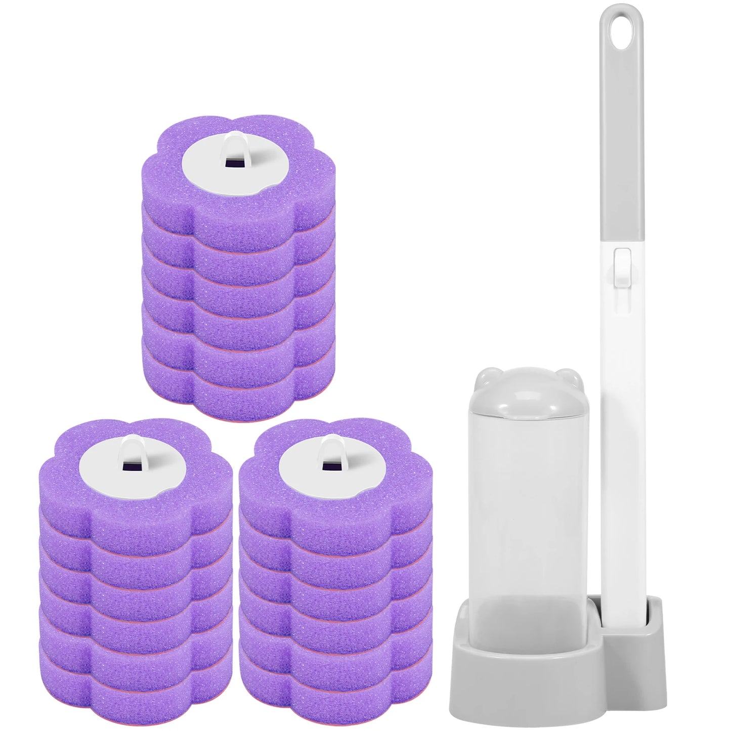 Disposable Toilet Brush Set – Easy & Hygienic Cleaning 🚽✨