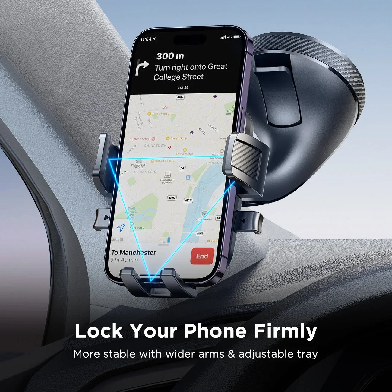 Joyroom 360° Car Phone Mount – Strong Suction & Hands-Free Use 🚗📱