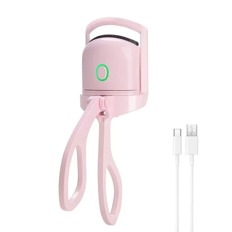 Electric Heated Eyelash Curler – USB Rechargeable & Long-Lasting Curl 🔥