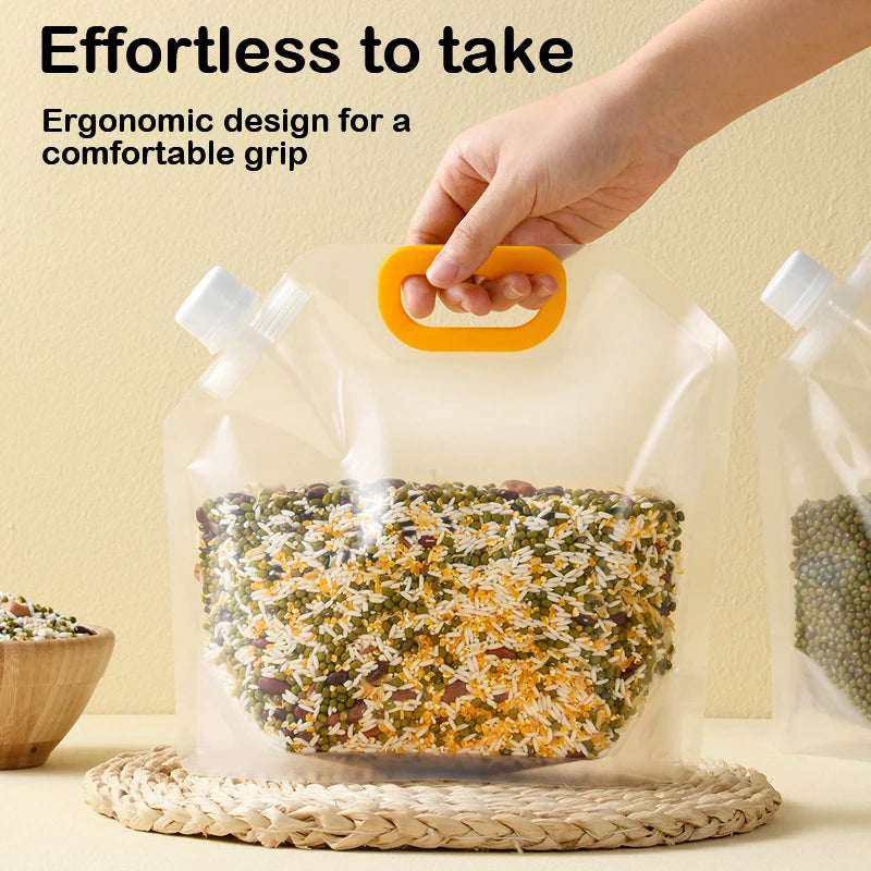 Portable Grain Storage Bag – Moisture & Insect Proof🌾✨