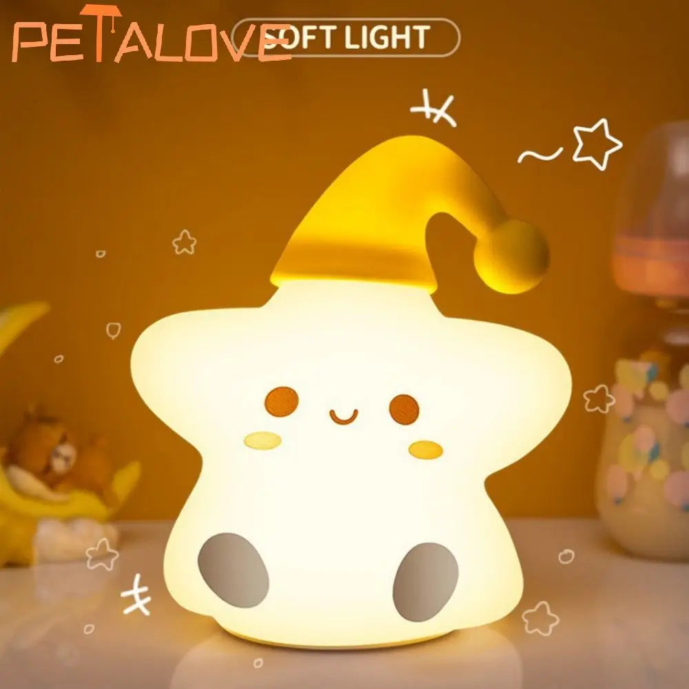 Silicone Night Light – Soft, Warm & USB Rechargeable🌙🐼🐰