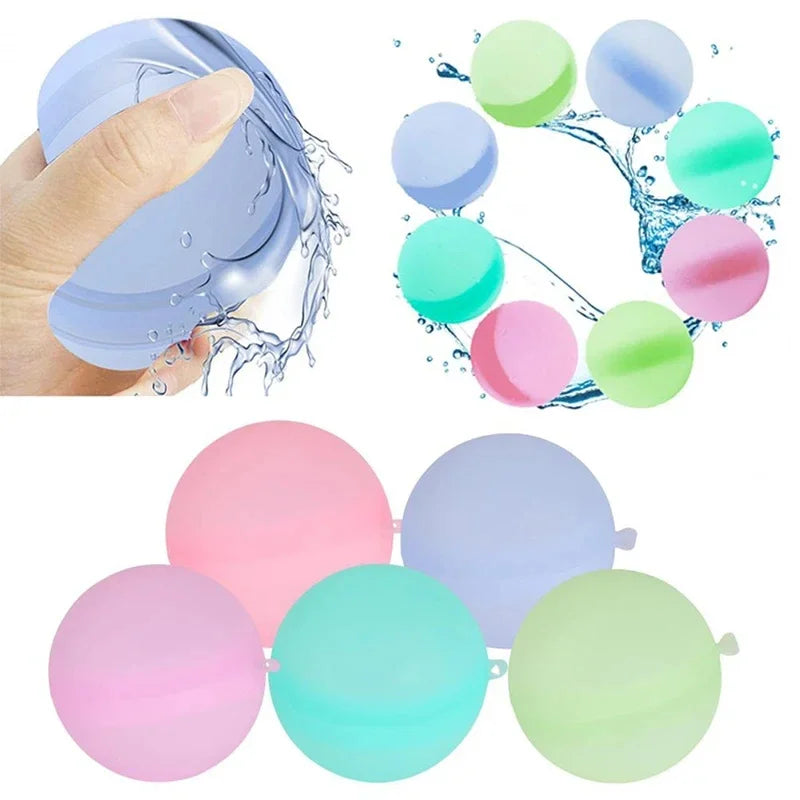 Reusable Self-Sealing Water Balloons – Endless Summer Fun 💦🎈