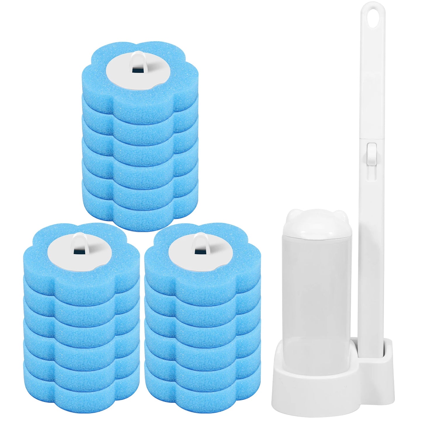 Disposable Toilet Brush Set – Easy & Hygienic Cleaning 🚽✨