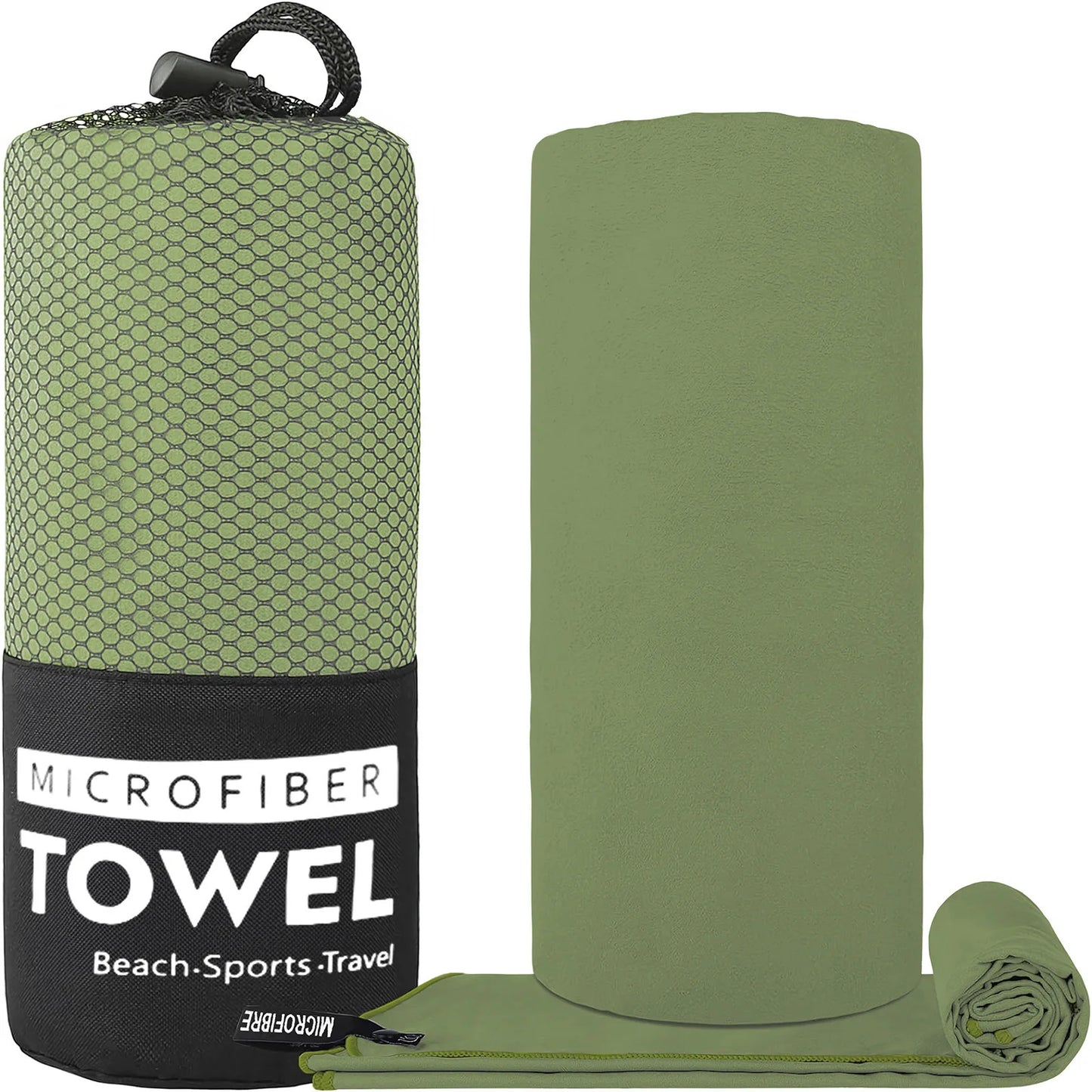 Microfiber Quick-Dry Towel – Ultra Absorbent & Lightweight! 🏖️💦