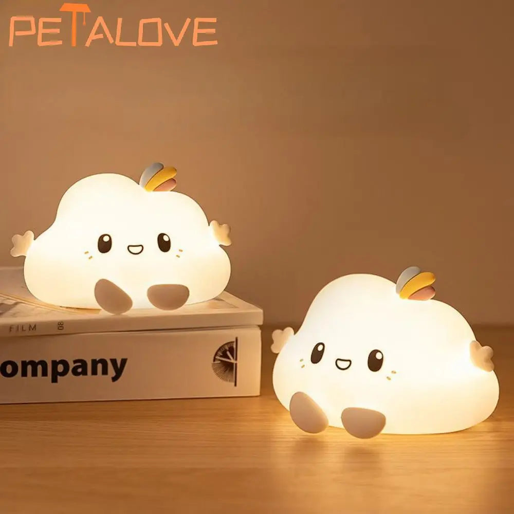 Silicone Night Light – Soft, Warm & USB Rechargeable🌙🐼🐰