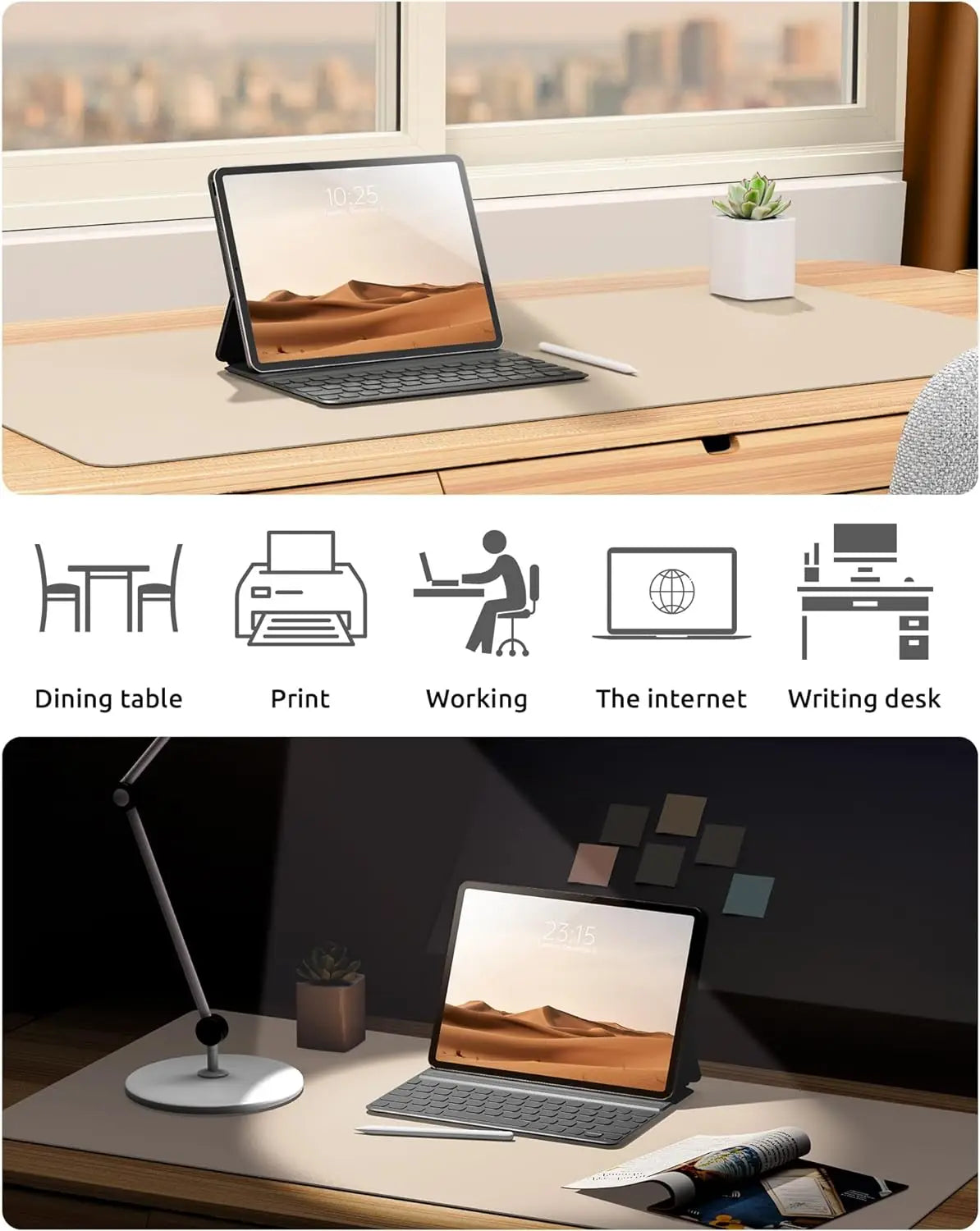 Large Mouse Pad,Office Desk Mat – Laptop Protector 🖥️